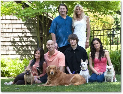 The Shake A Paw family.